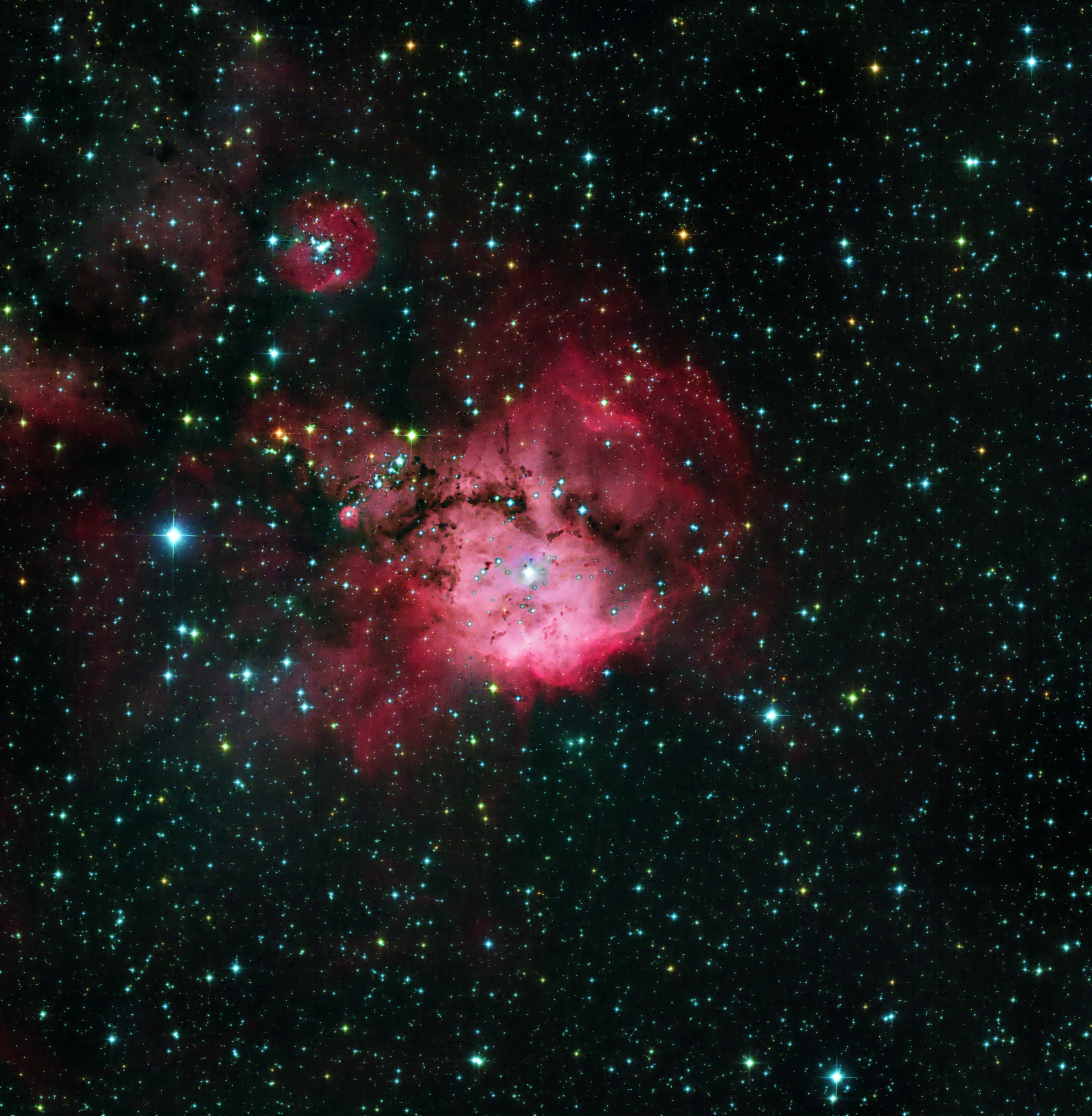 Skull and Crossbones Nebula (NGC 2467) | Telescope Live